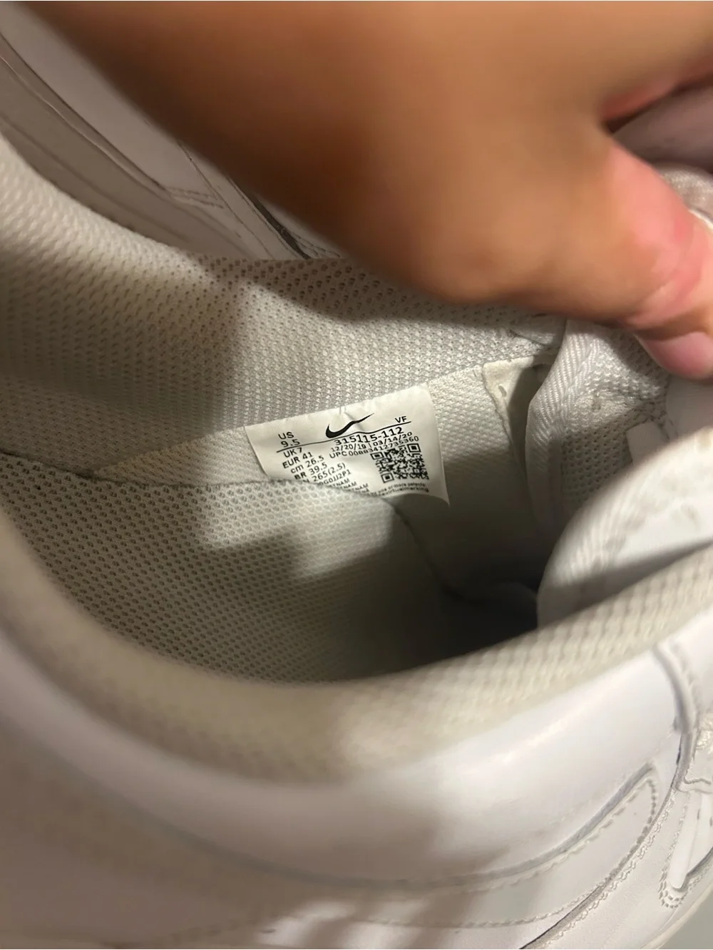 Nike Air Force 1 Low Women’s Sneakers - White